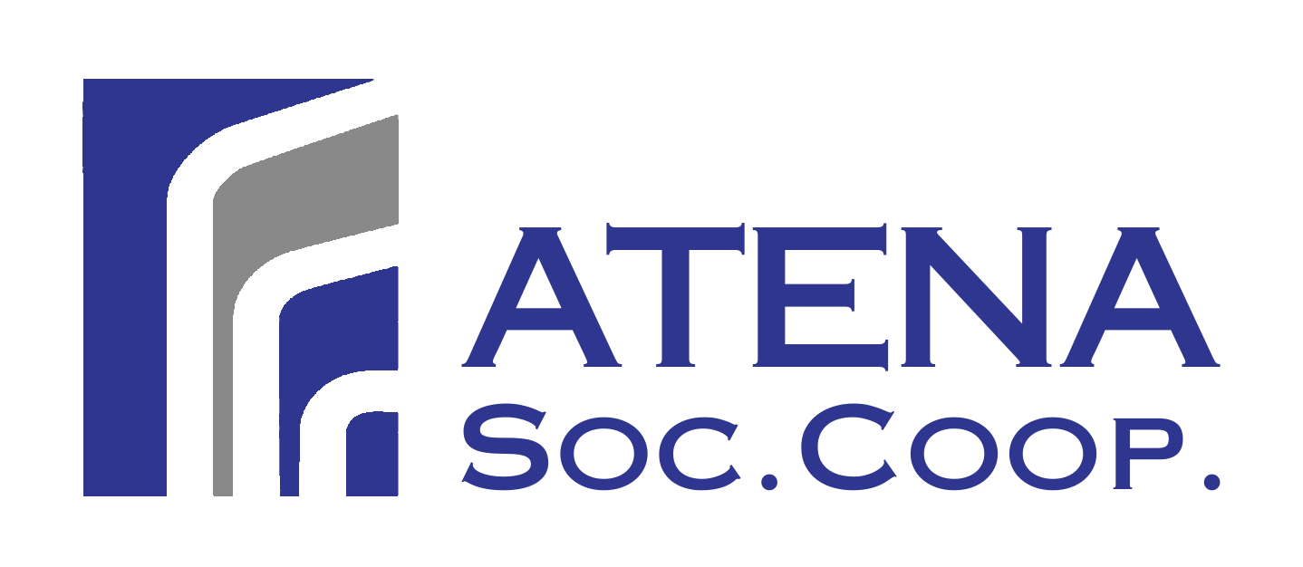 ATENA logo blu
